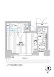 ライオンズフォーシア清澄白河の物件間取画像